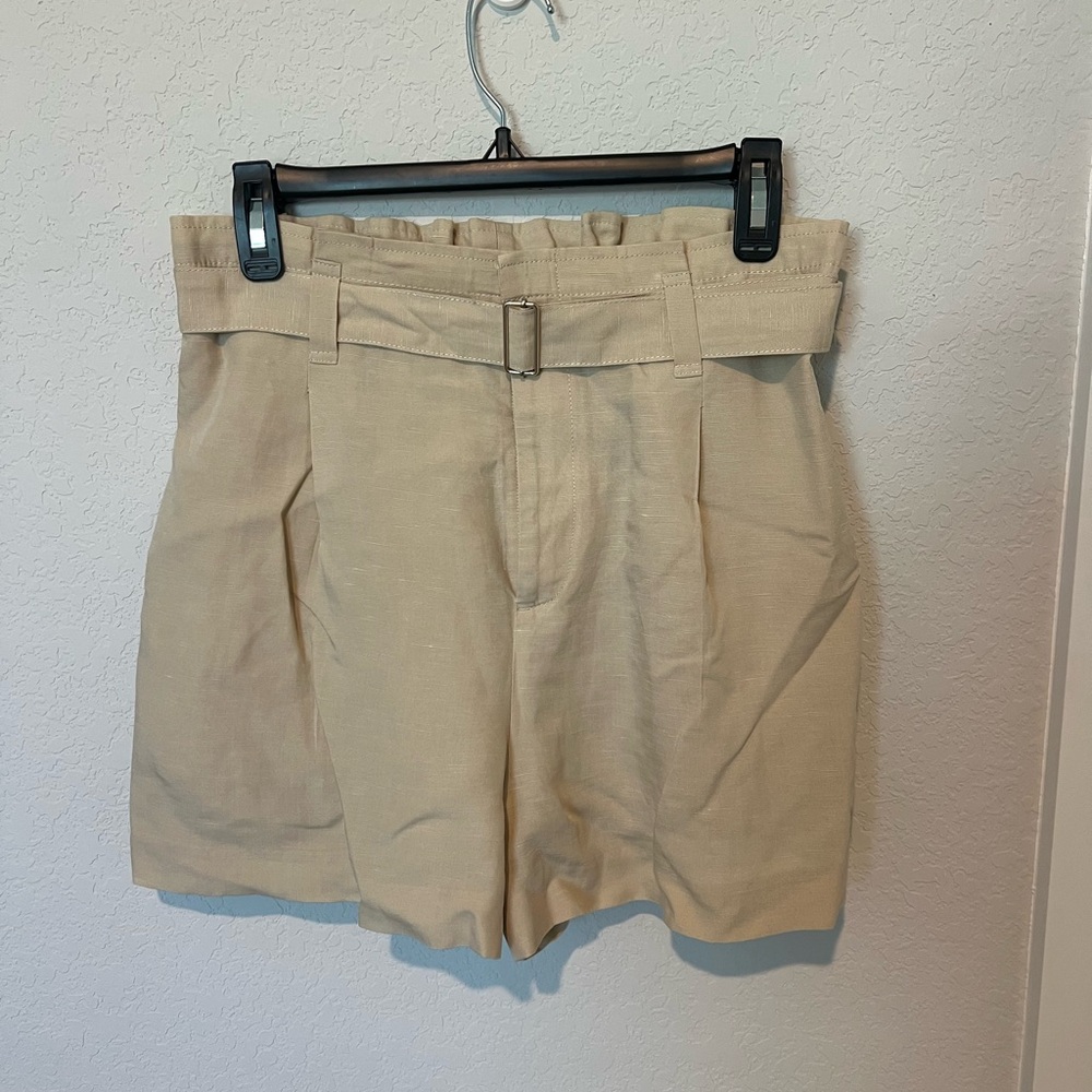 Club Monaco Cream Shorts